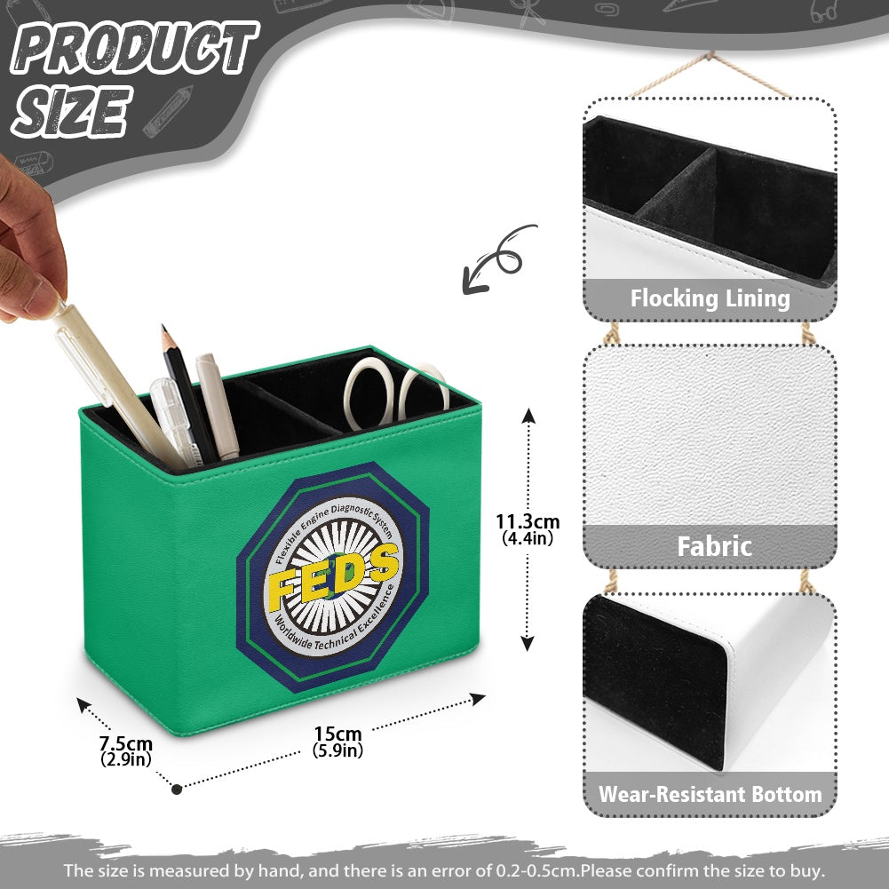 FEDS Square Pen Holder