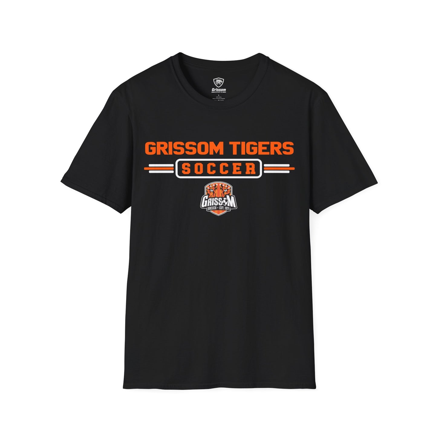 Grissom Tigers Soccer Unisex Softstyle (Mon)