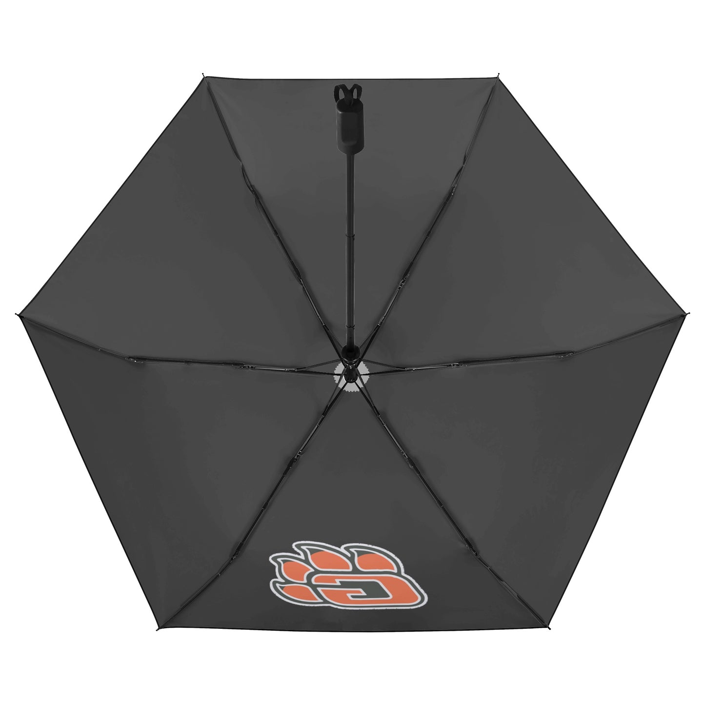 Grissom Tiger Paw Outside Print Manual Folding Umbrella