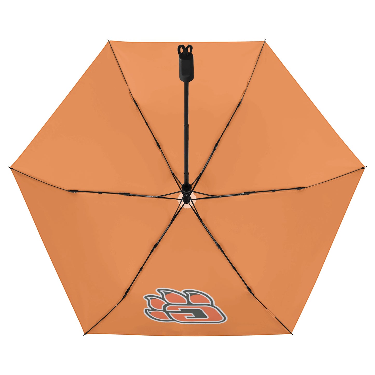 Grissom Tiger Paw Outside Print Manual Folding Umbrella