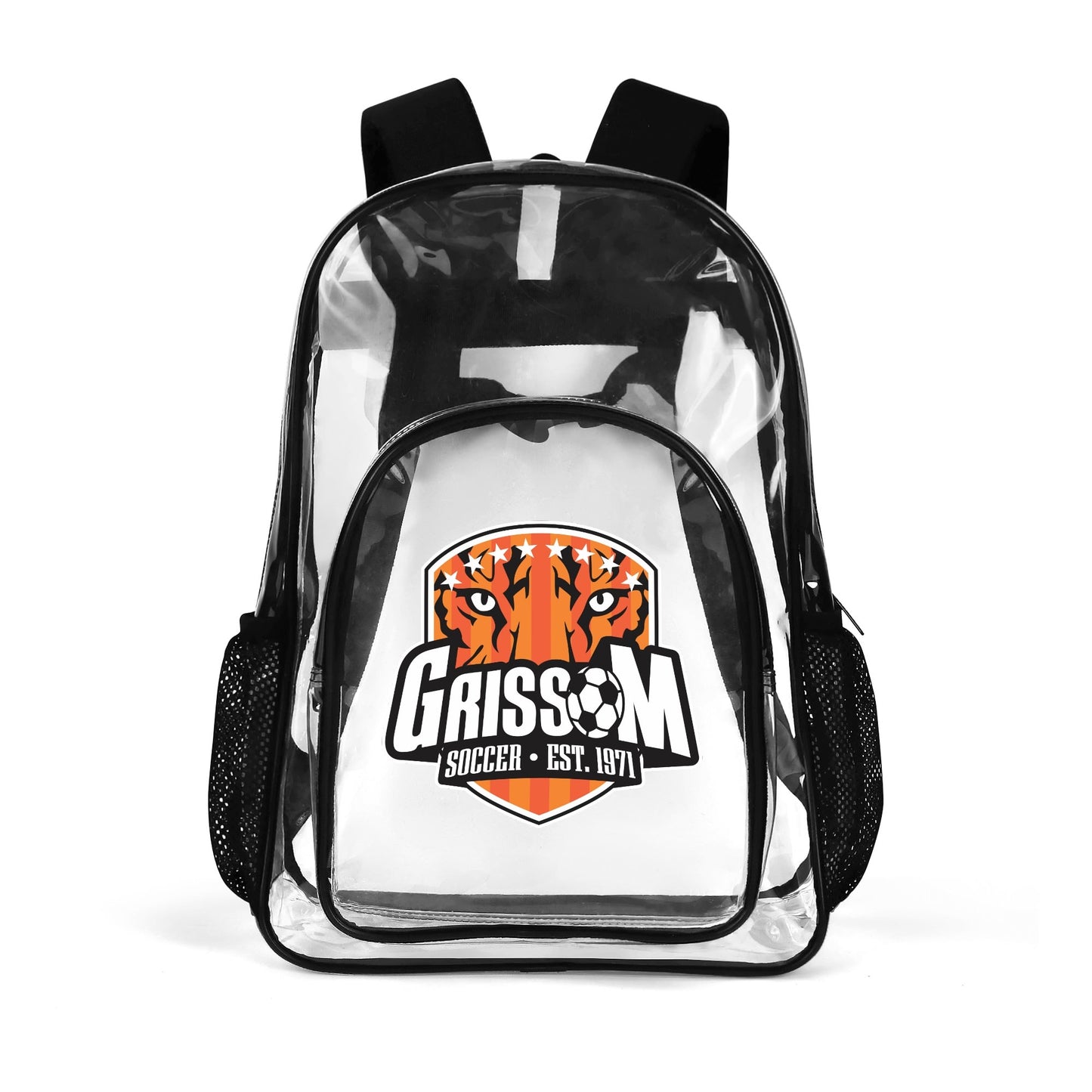 Grissom Logo Clear 17 Backpack