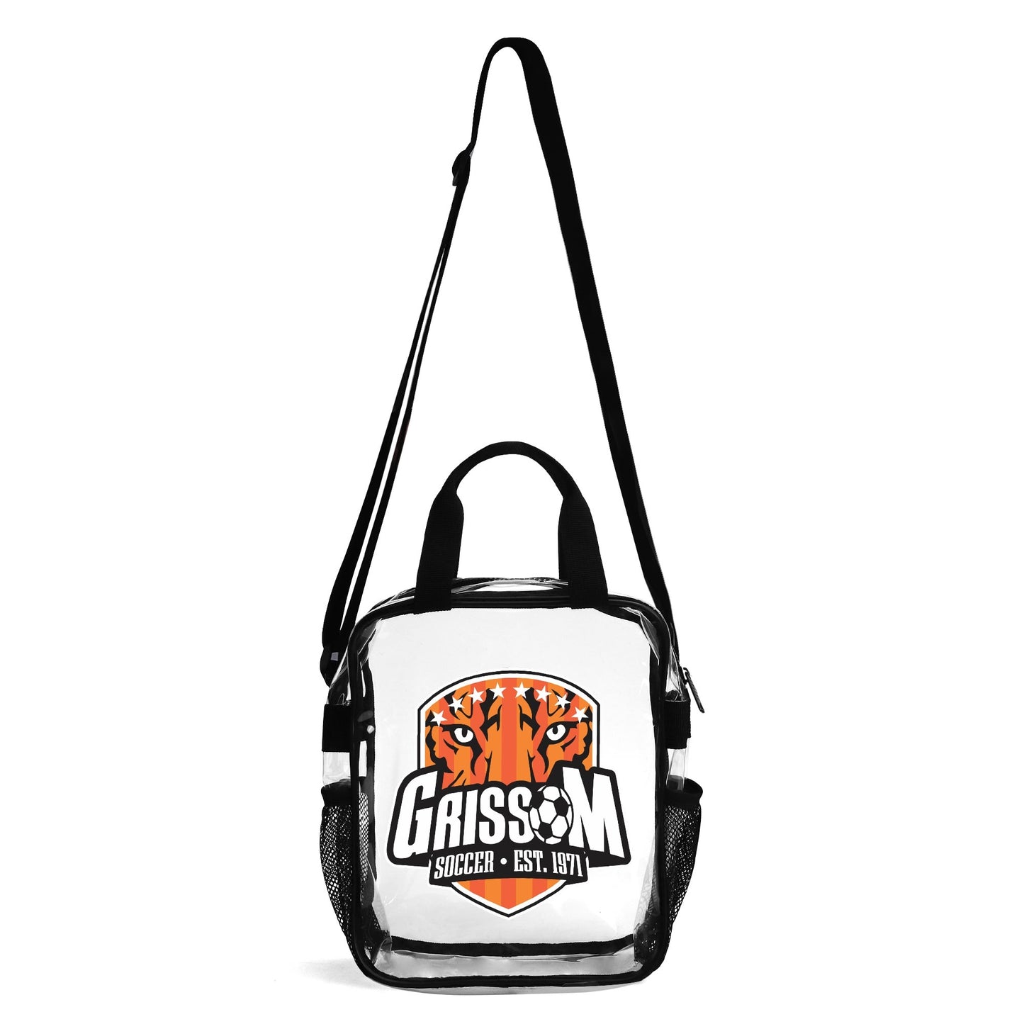 Grissom Logo Clear Bag