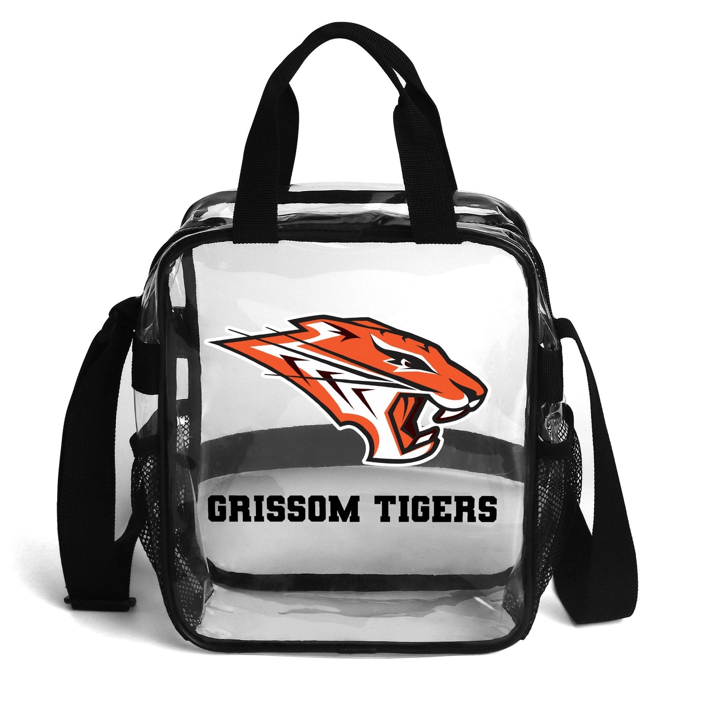 Tigers Logo Clear Bag