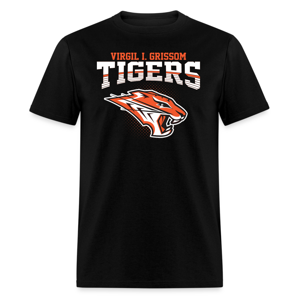 Grissom Tigers Logo - black