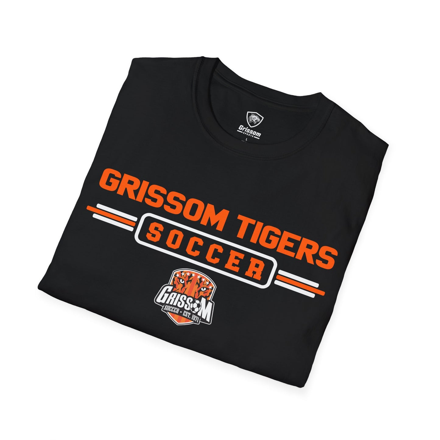 Grissom Tigers Soccer Unisex Softstyle (Mon)
