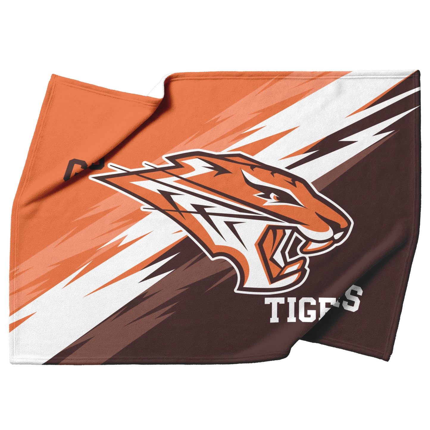 GHS Tigers Logo Velveteen Plush Blanket