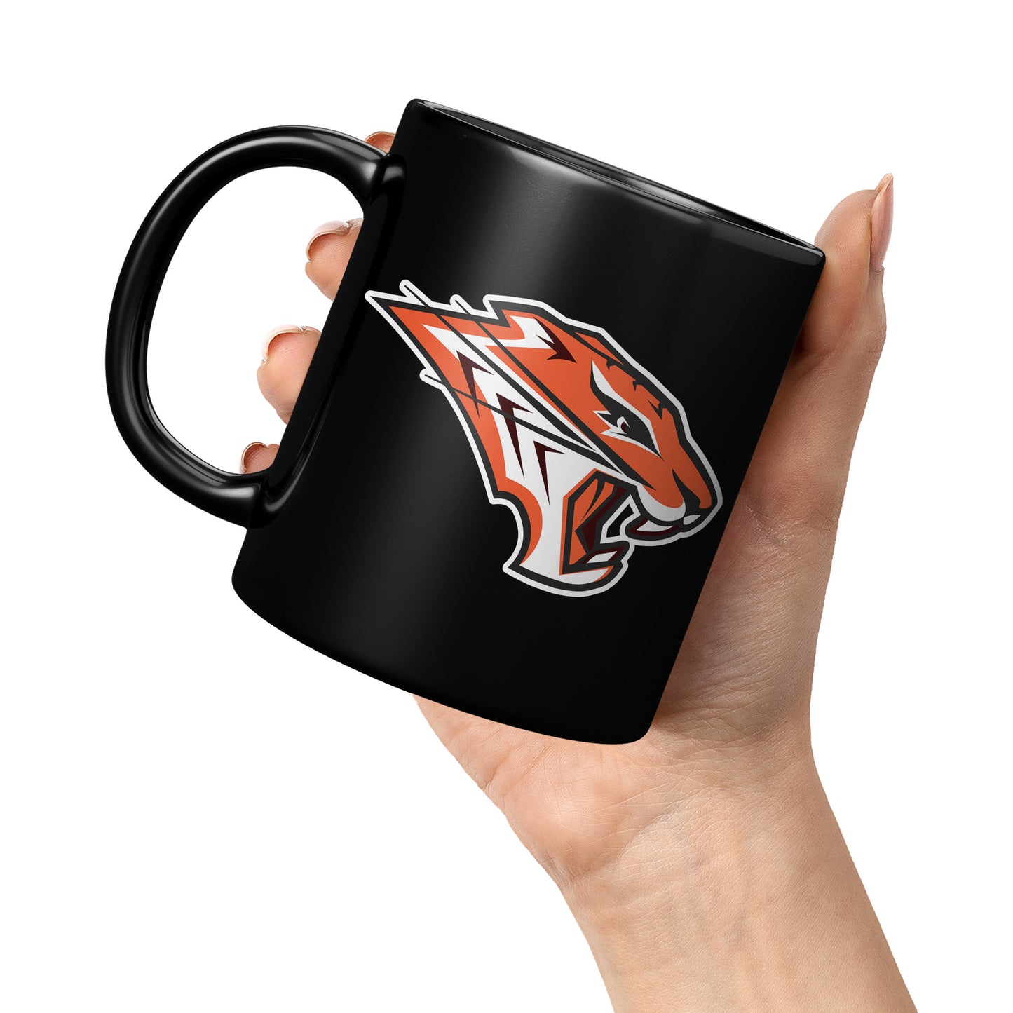 Grissom Tigers 11oz Black Mug