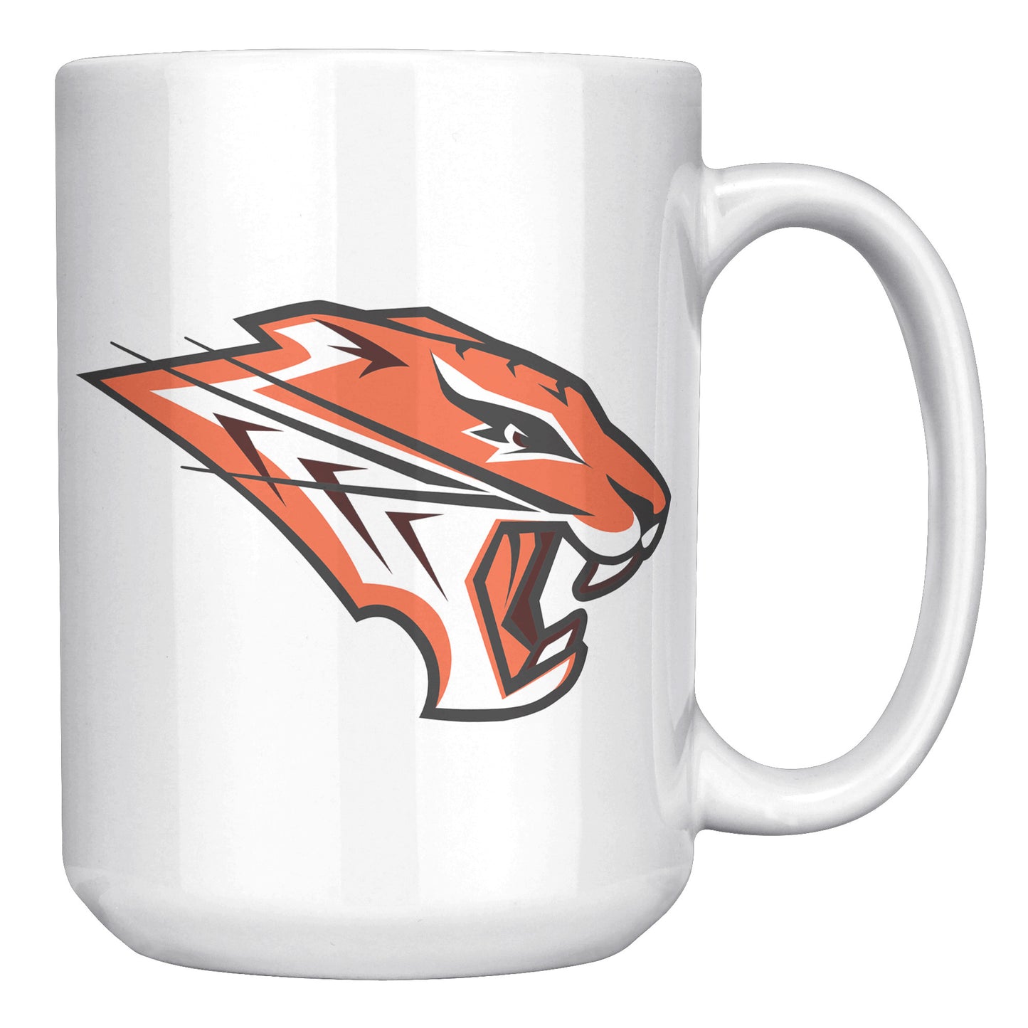 Grissom Tigers Logo 15oz White Mug