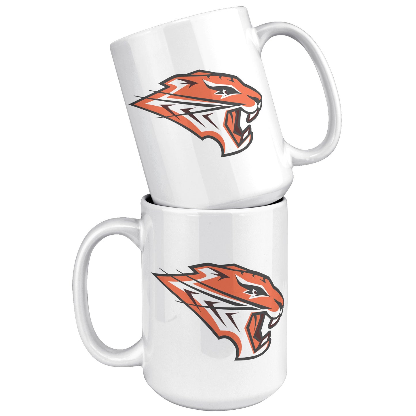 Grissom Tigers Logo 15oz White Mug