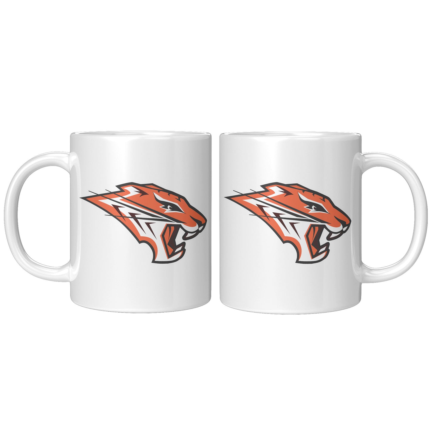 Grissom Tigers Logo 11oz White Mug