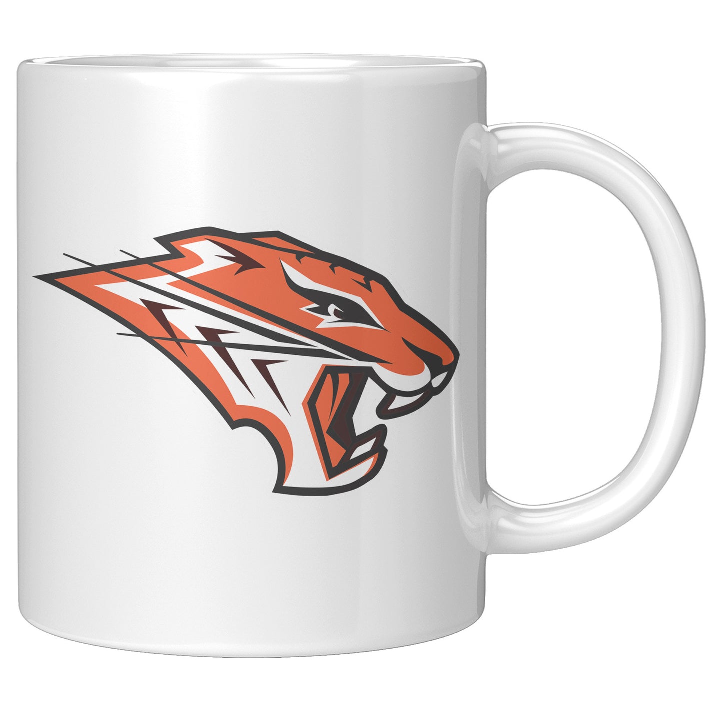 Grissom Tigers Logo 11oz White Mug