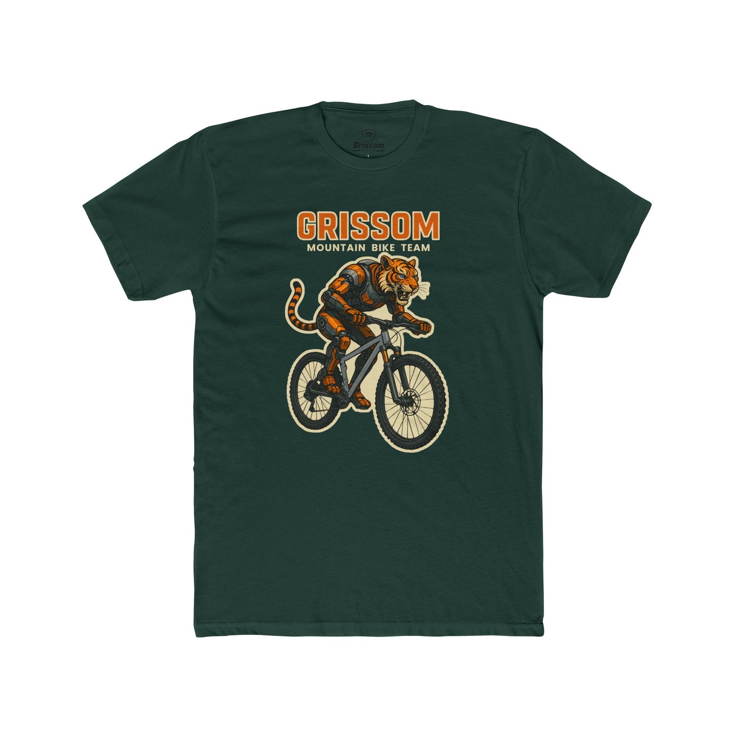 Mountain Bike Tigers Dark T-Shirt