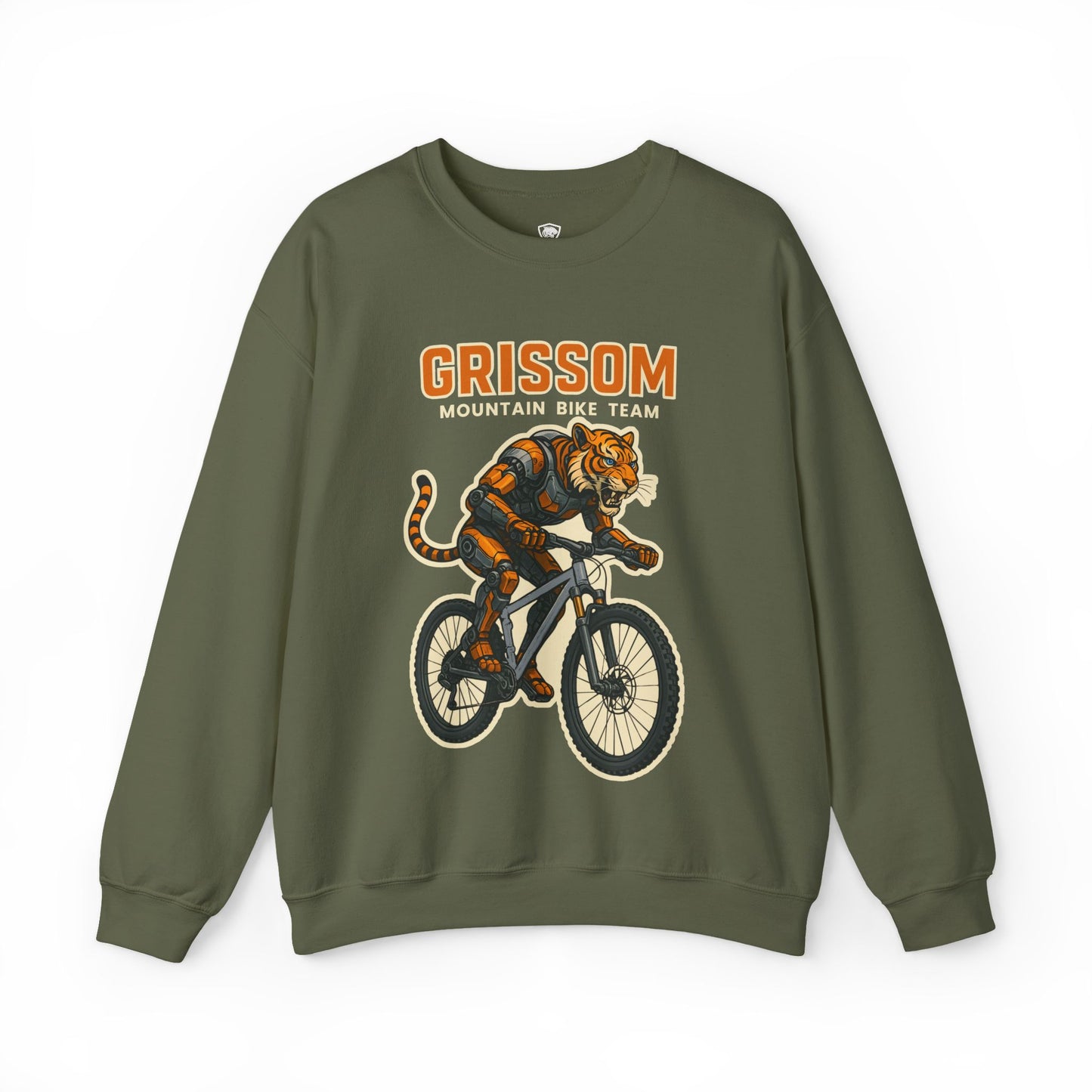 Mountain Bike Tigers Dark Sweatshirts