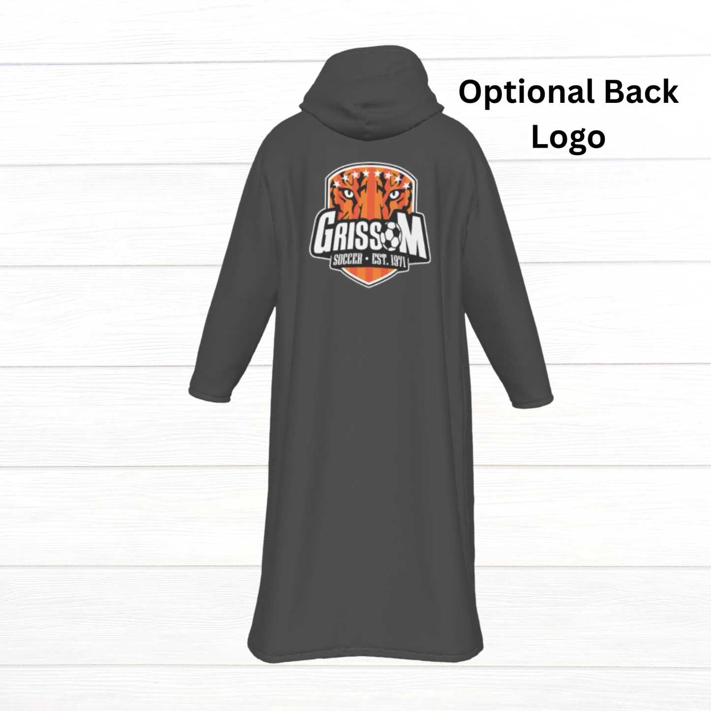 Soccer Logo Fleece Jacket (Gray)