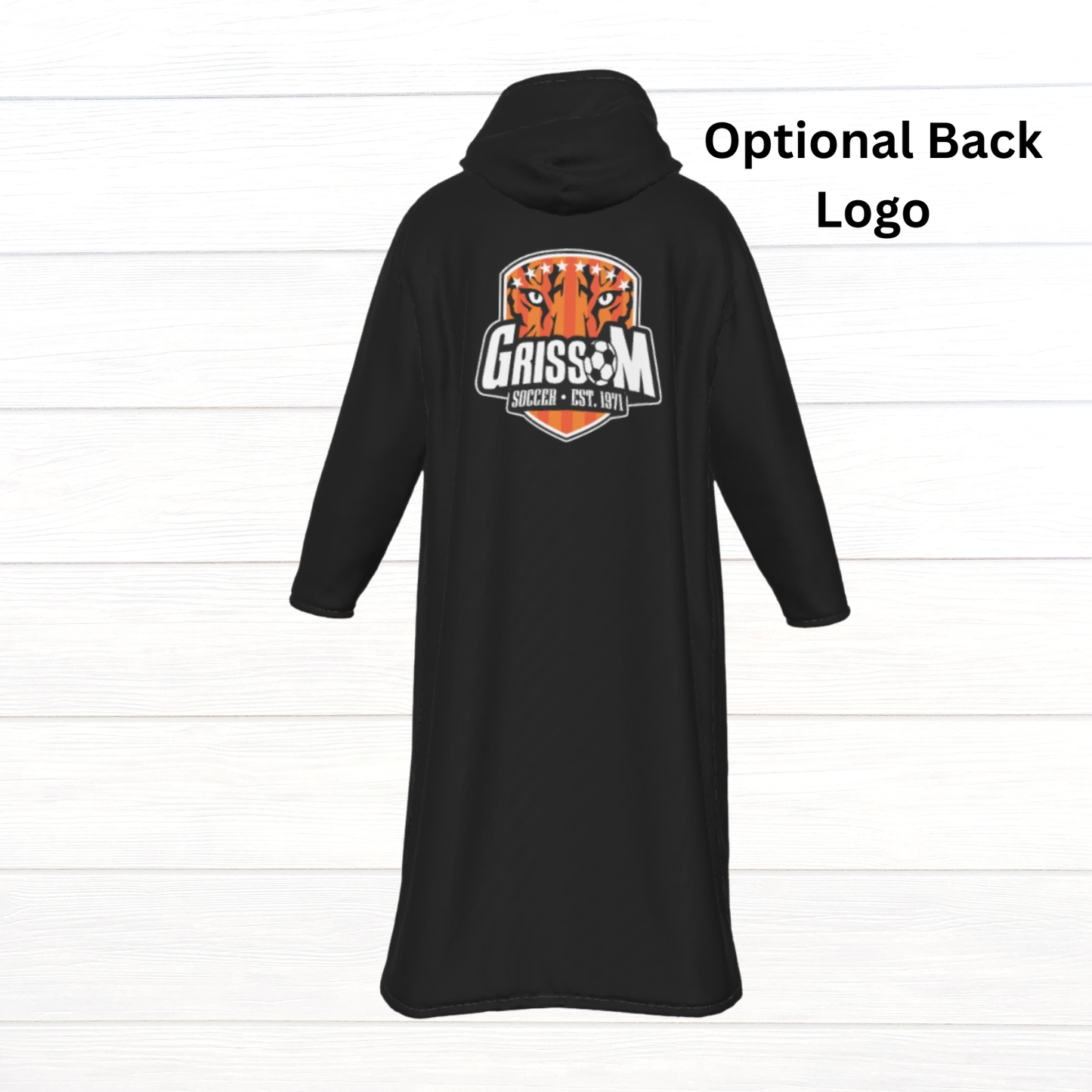 Soccer Logo Fleece Jacket (Black)