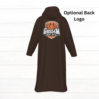 Soccer Logo Fleece Jacket (Brown)