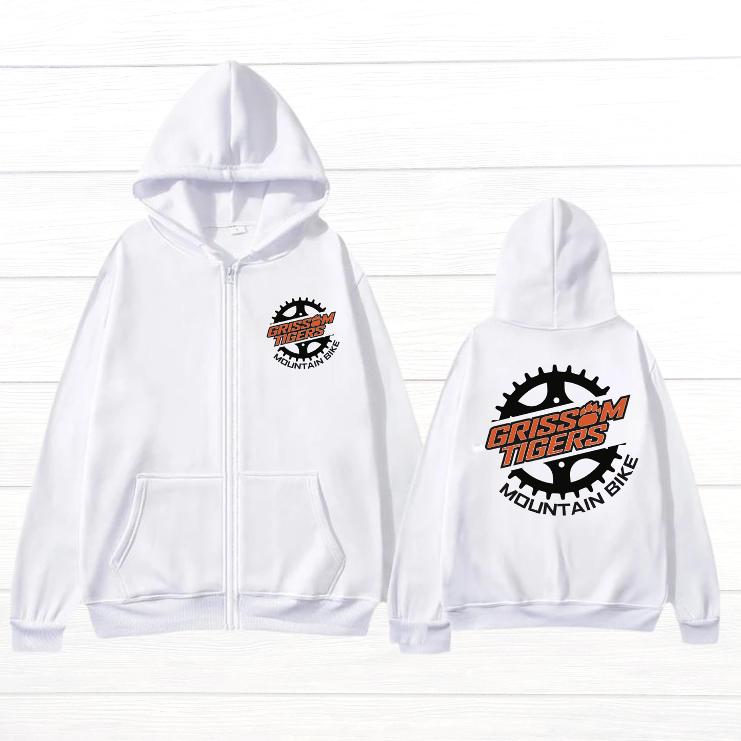 Mountain Bike Zippered Front/Back
