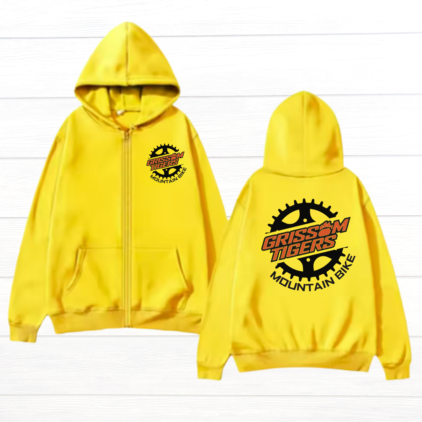 Mountain Bike Zippered Front/Back