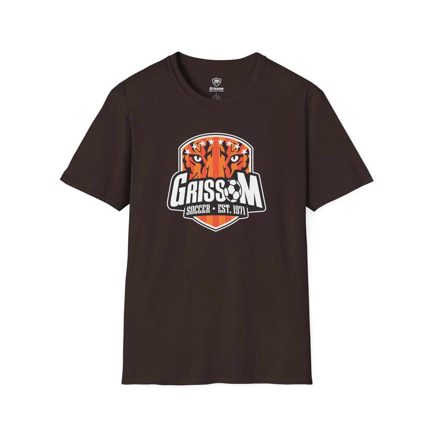 Grissom Tigers Men's Soccer Logo