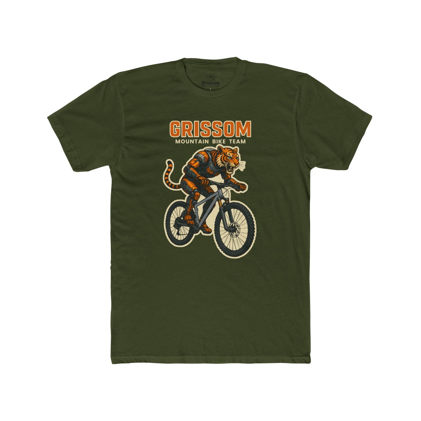 Mountain Bike Tigers Dark T-Shirt