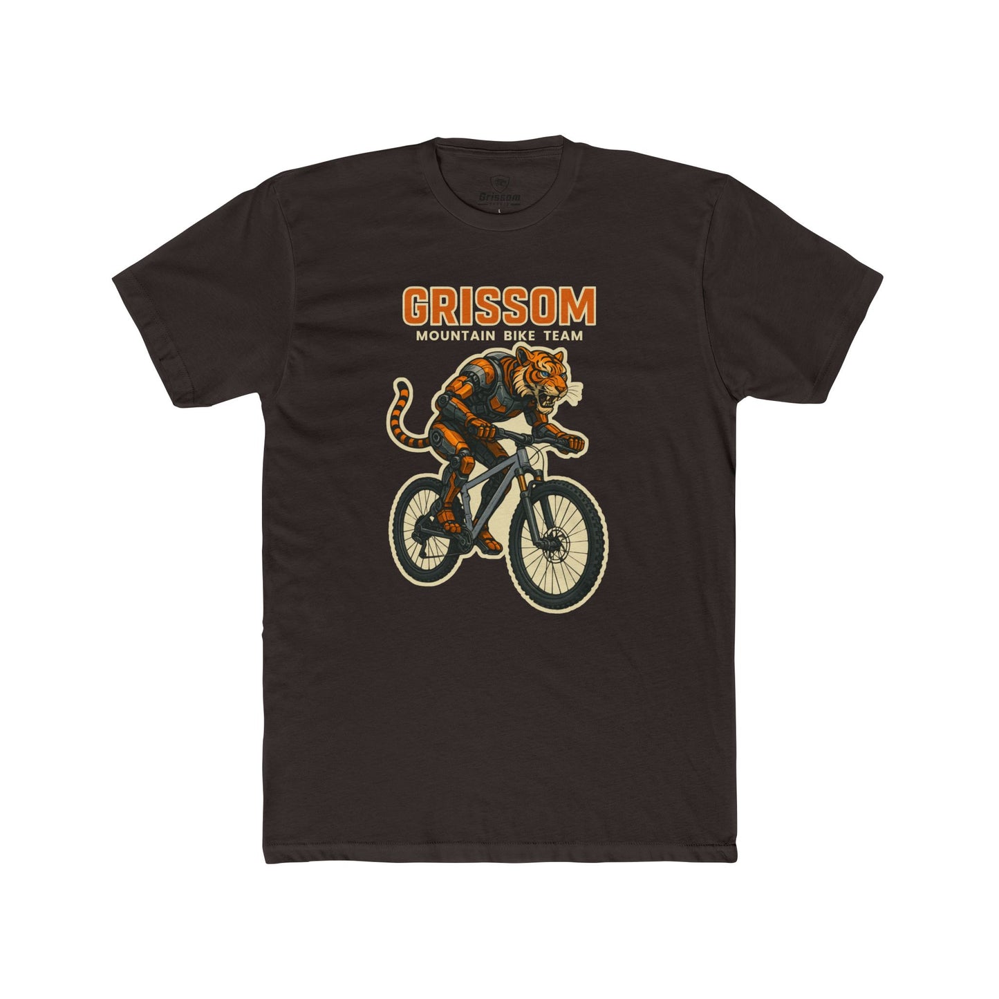 Mountain Bike Tigers Dark T-Shirt