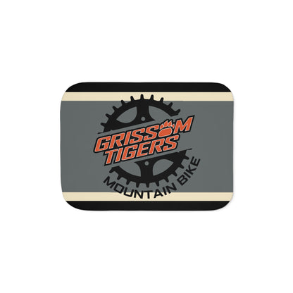 Grissom Mountain Bike Gray/Beige SHERPA Blanket