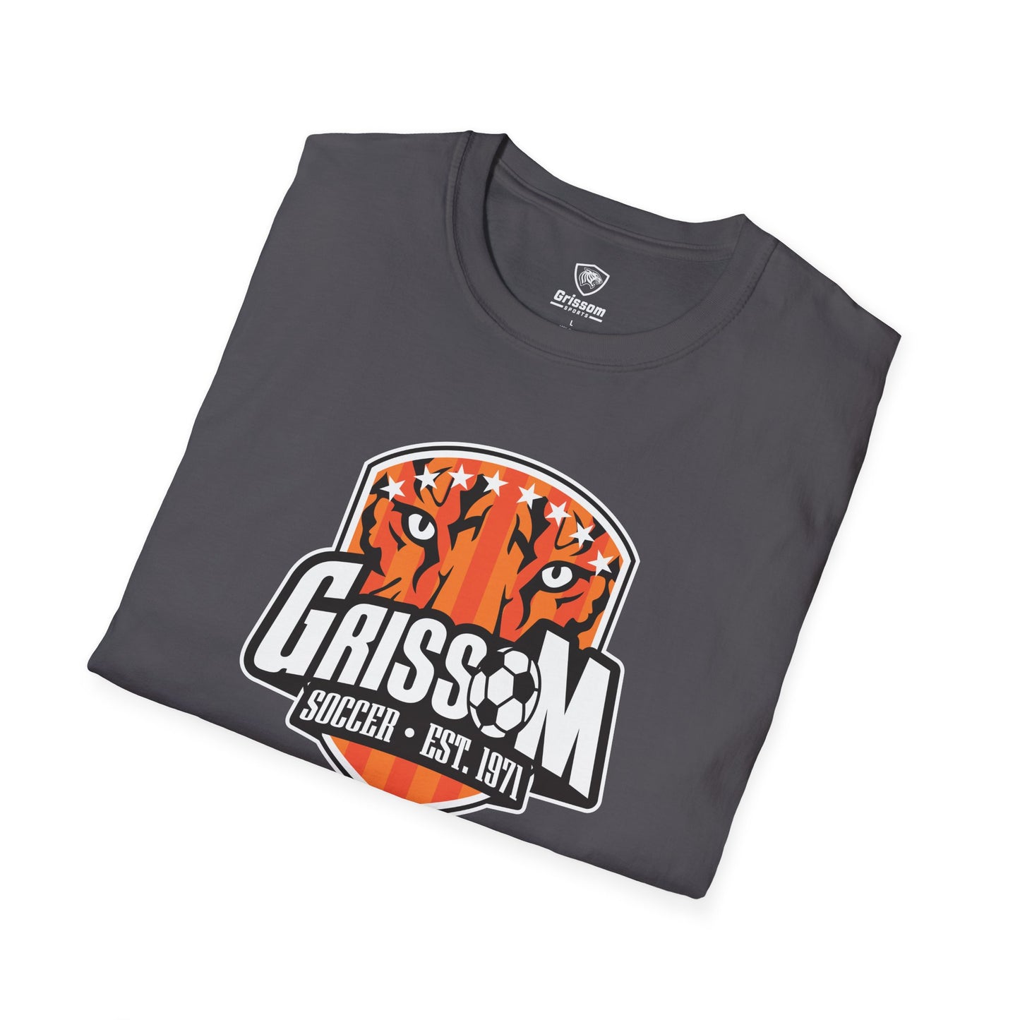 Grissom Tigers Men's Soccer Logo