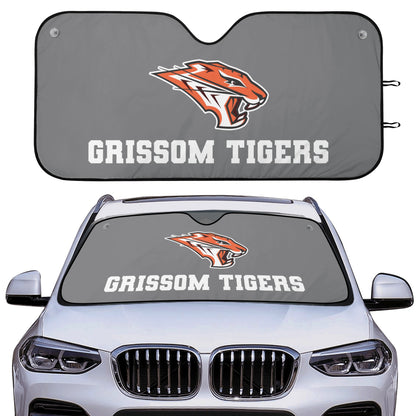 Grissom Tigers Car Auto Sun Shade