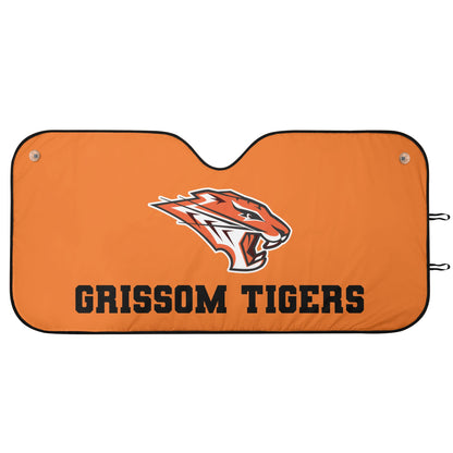 Grissom Tigers Car Auto Sun Shade