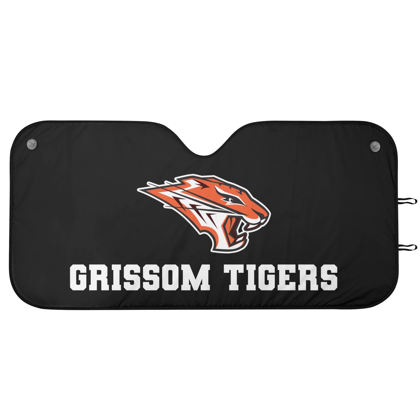 Grissom Tigers Car Auto Sun Shade