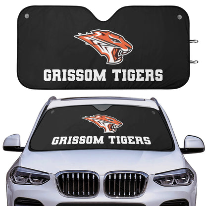 Grissom Tigers Car Auto Sun Shade