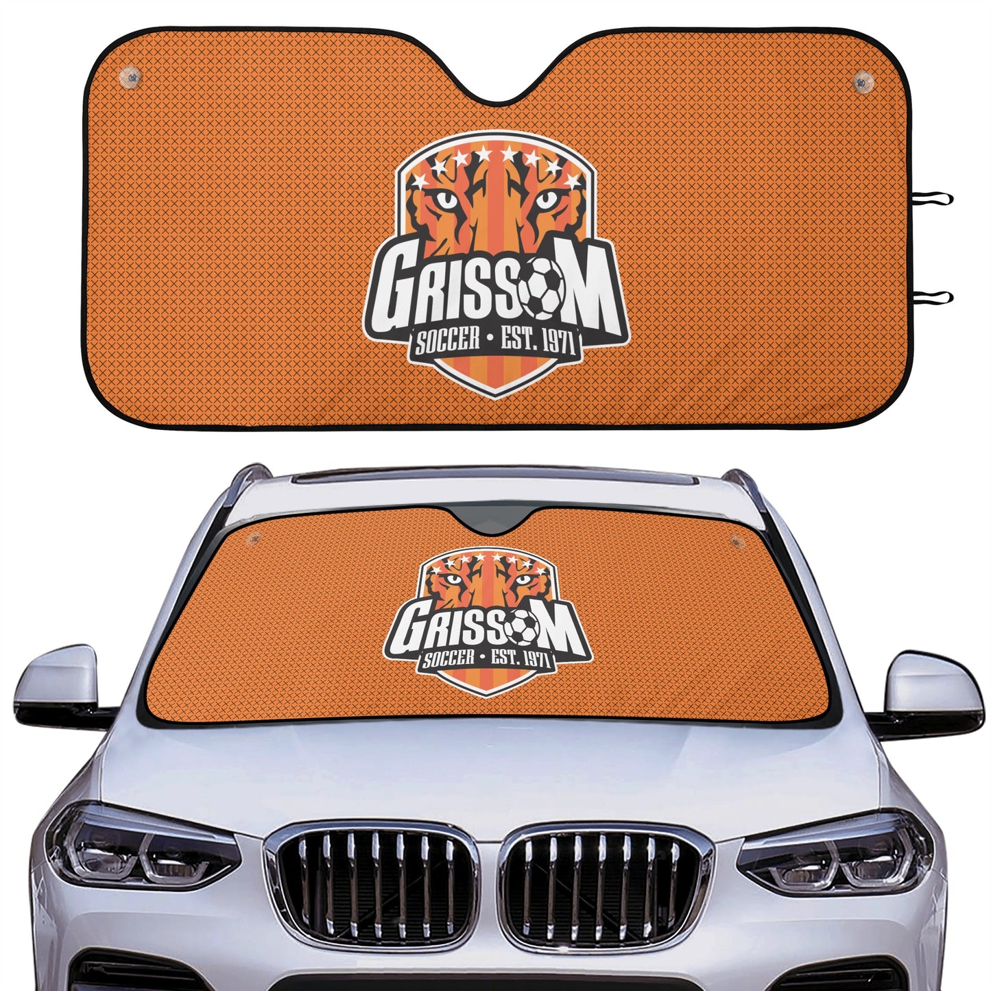 Grissom Soccer Car Auto Sun Shade