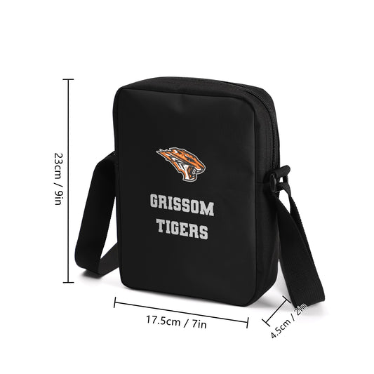 Grissom Tigers Printed + Embroidered Cross-Body Style Bags