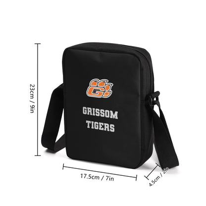 Grissom Tiger Paw Printed + Embroidered Cross-Body Style Bags