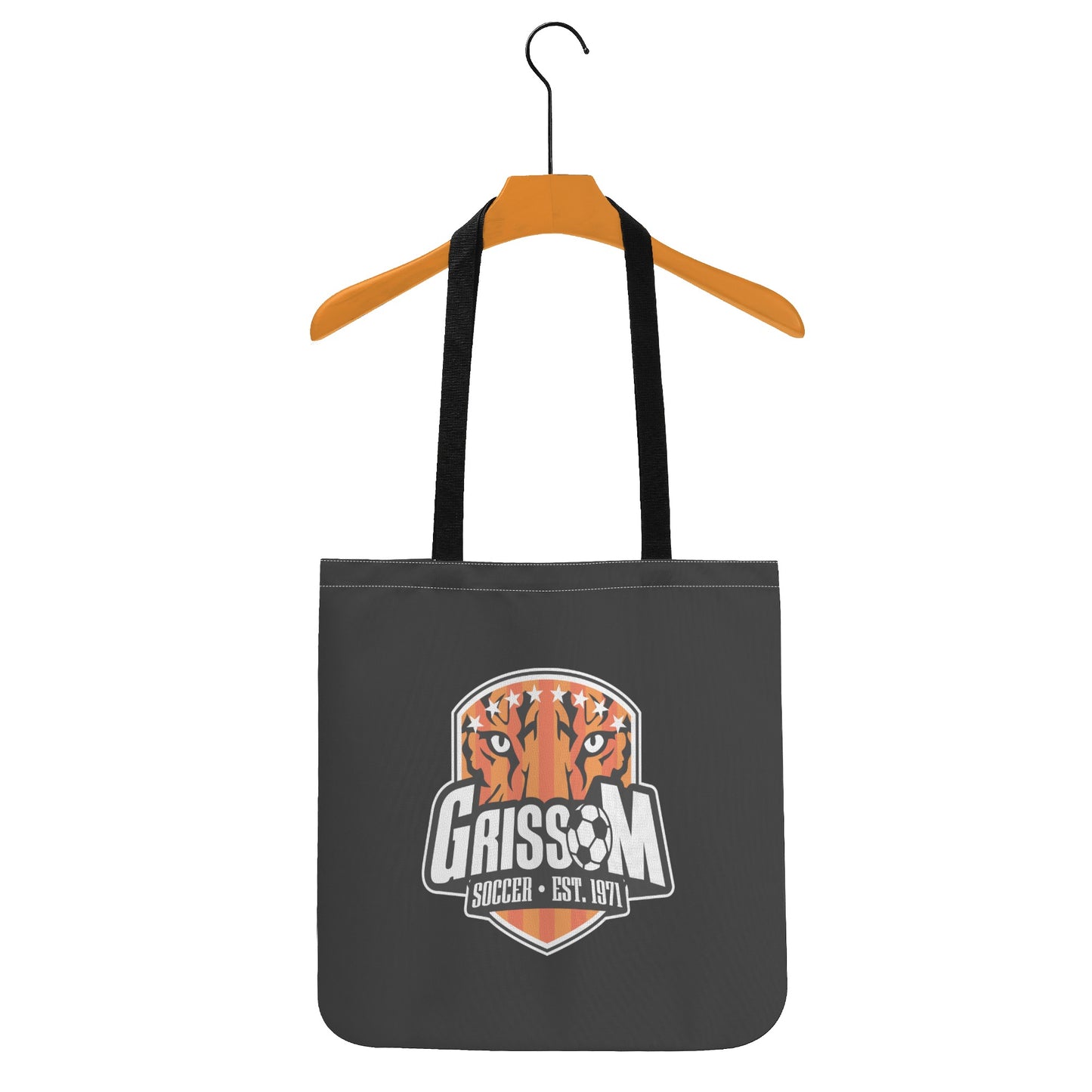 Grissom Soccer Tigers Cloth Tote Bag