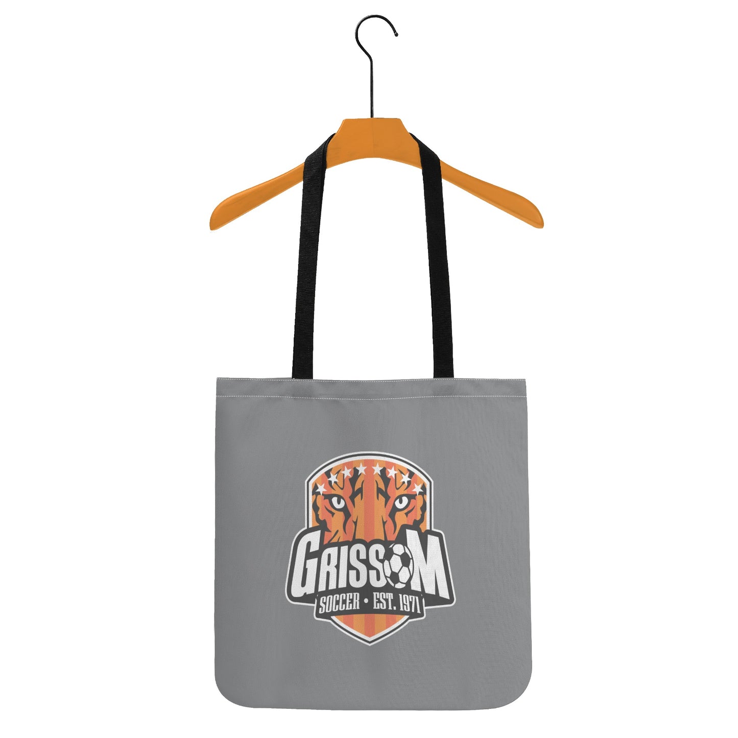 Grissom Soccer Tigers Cloth Tote Bag