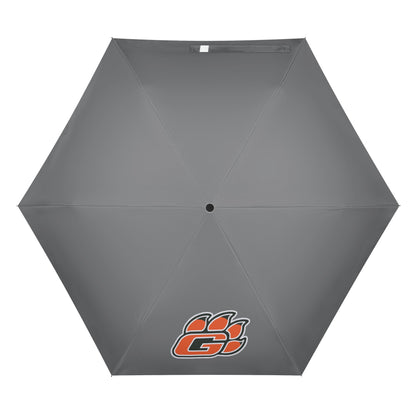 Grissom Tiger Paw Outside Print Manual Folding Umbrella