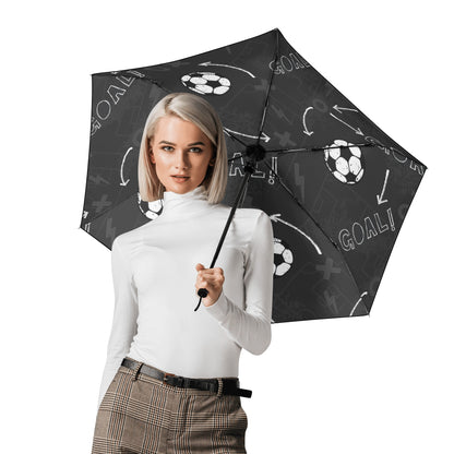 Grissom Soccer Inside Print Umbrella