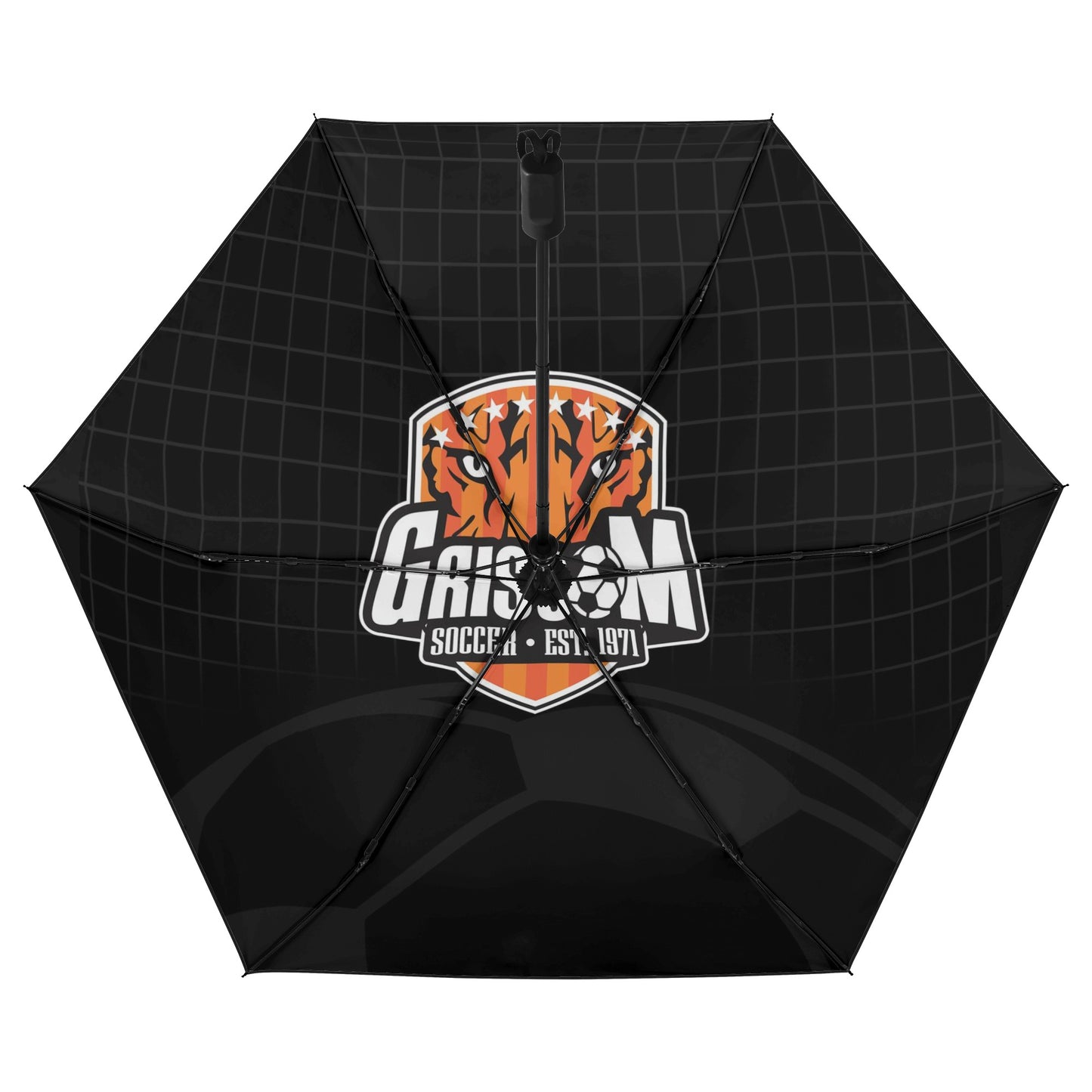 Grissom Mens Soccer Logo Folding Inside Print Umbrella