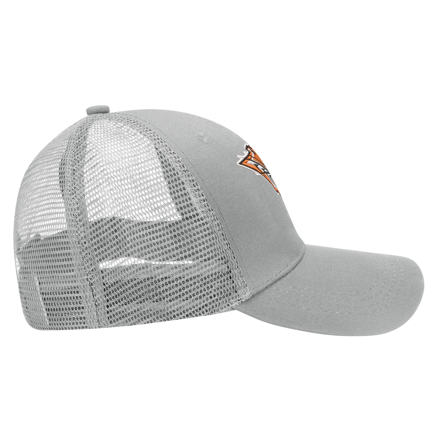 Grissom Tigers Logo Grid Mesh Baseball Cap