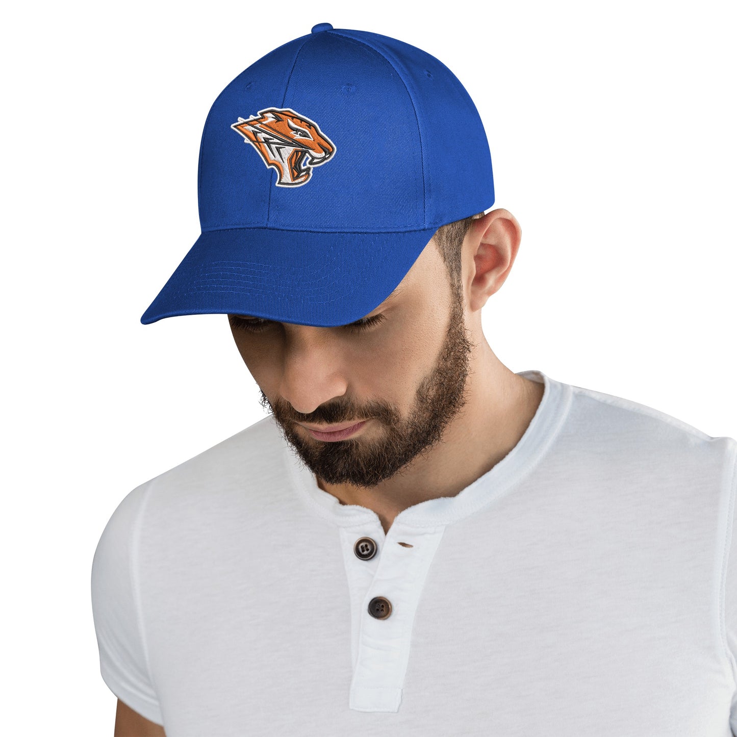 Grissom Tigers Embroidered Logo Snap Back Baseball Cap