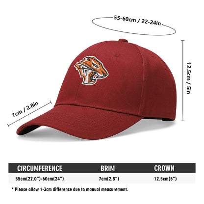 Grissom Tigers Embroidered Logo Snap Back Baseball Cap