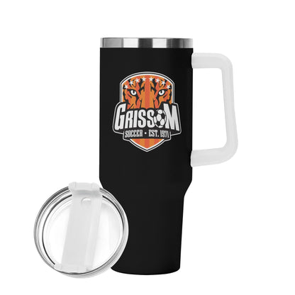 Grissom Mens Soccer 40oz Stainless Steel Tumbler