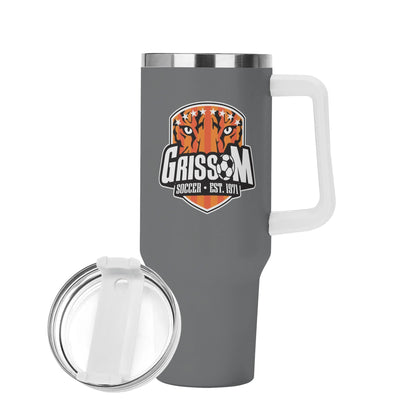 Grissom Mens Soccer 40oz Stainless Steel Tumbler