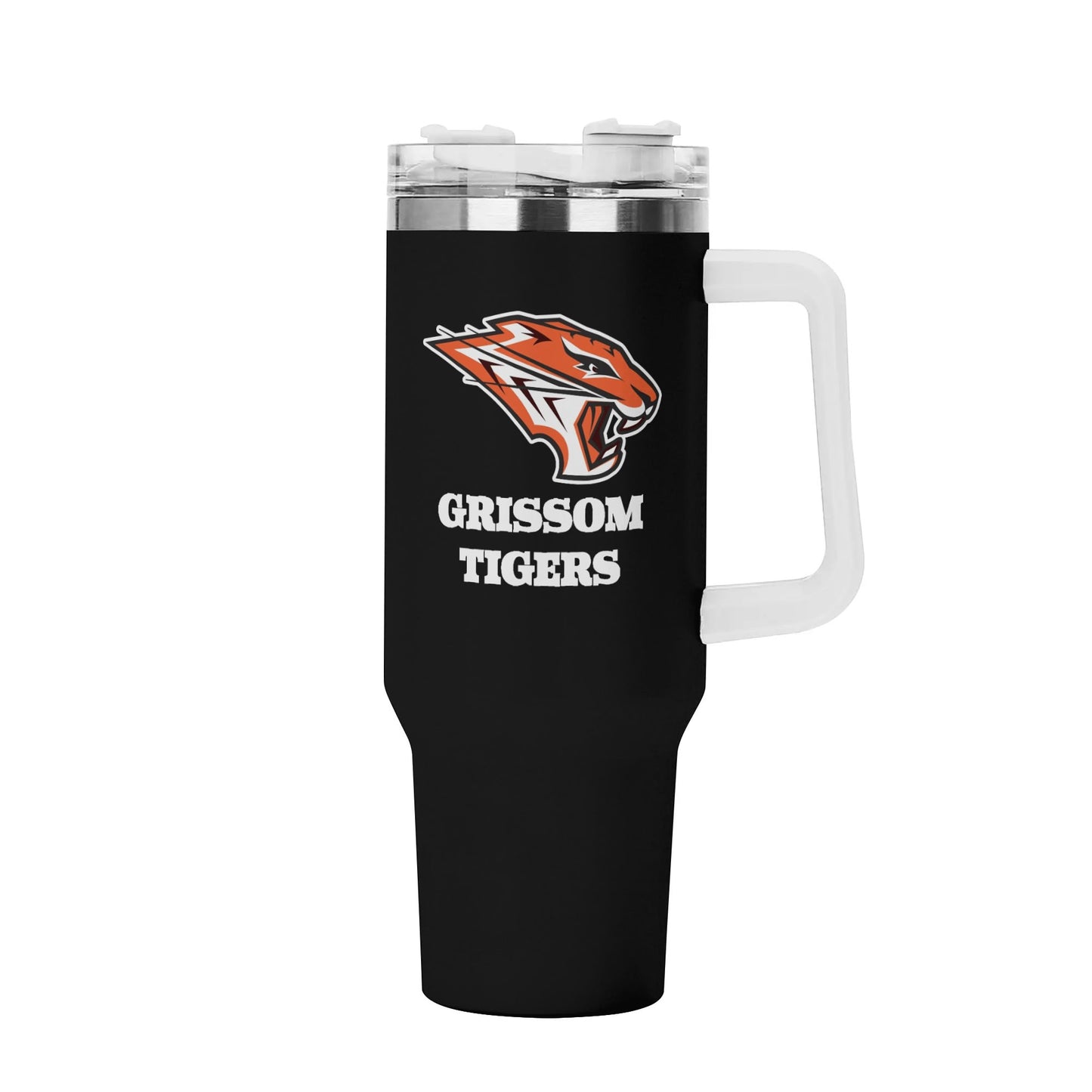 Grissom Tigers 40oz Stainless Steel Tumbler