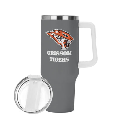 Grissom Tigers 40oz Stainless Steel Tumbler