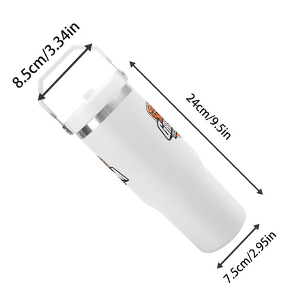 Grissom Mens Soccer 30oz Stainless Steel Tumblers