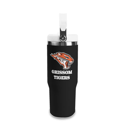 Grissom Mens Soccer 30oz Stainless Steel Tumblers