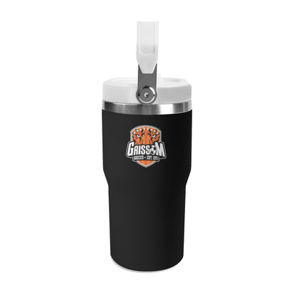 Grissom Soccer 20oz Stainless Steel Water Bottle