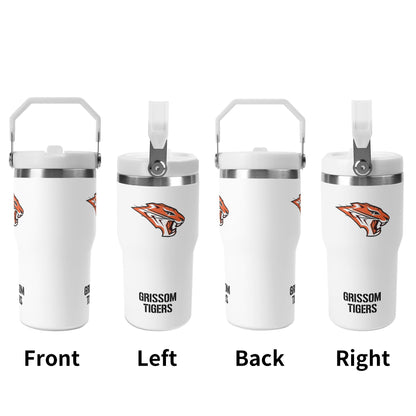 Grissom Tigers 20oz Stainless Steel Water Bottle